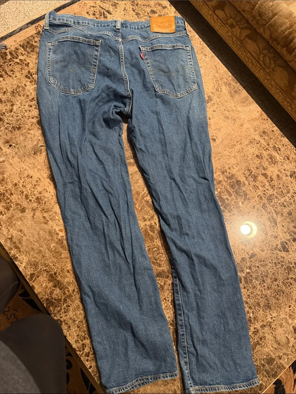 Levi's Classic Straight Blue Denim Jeans